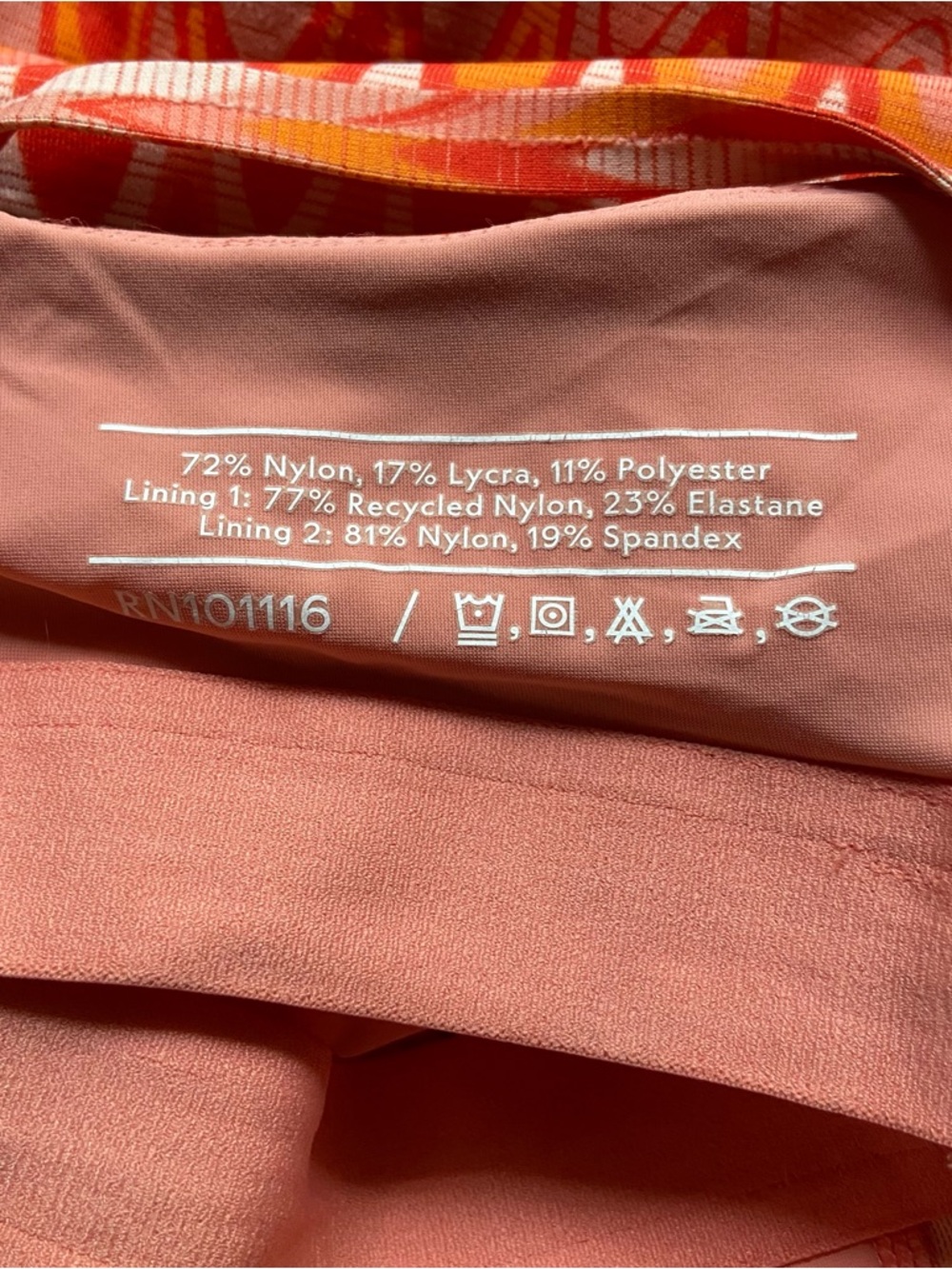Outdoor Voices TechSweat Move Free Dress Womens S Orange Grapefruit Helios - Picture 6 of 6